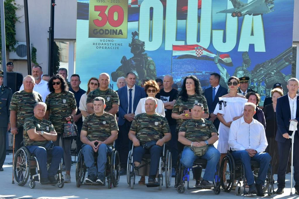 Dan pobjede i domovinske zahvalnosti i Dan hrvatskih branitelja te 30. obljetnica Vojno-redarstvene operacije Oluja, Knin 5. kolovoza 2025. godine