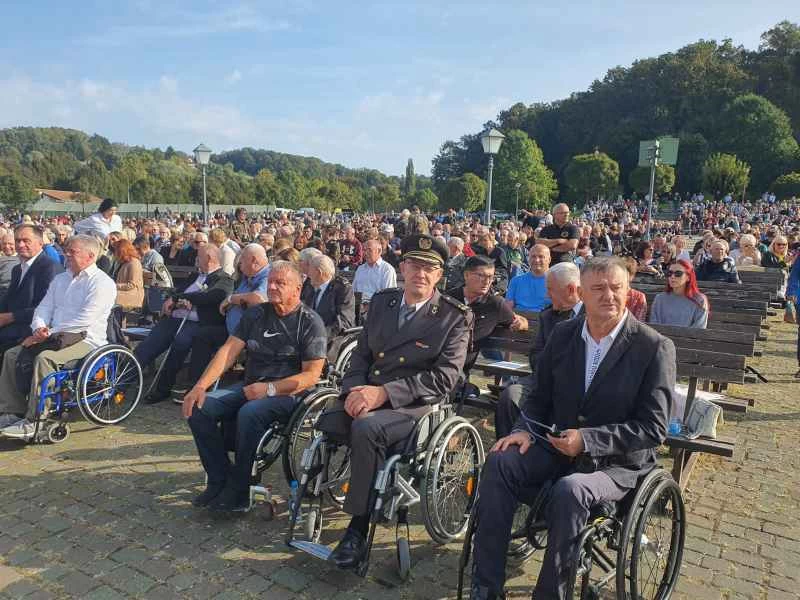 31. hodočašće Hrvatske vojske, policije i hrvatskih branitelja Marija Bistrica 1.10. 2023.