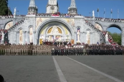 Hodočašće hrvatske vojske i policije u Lourdes 2014.